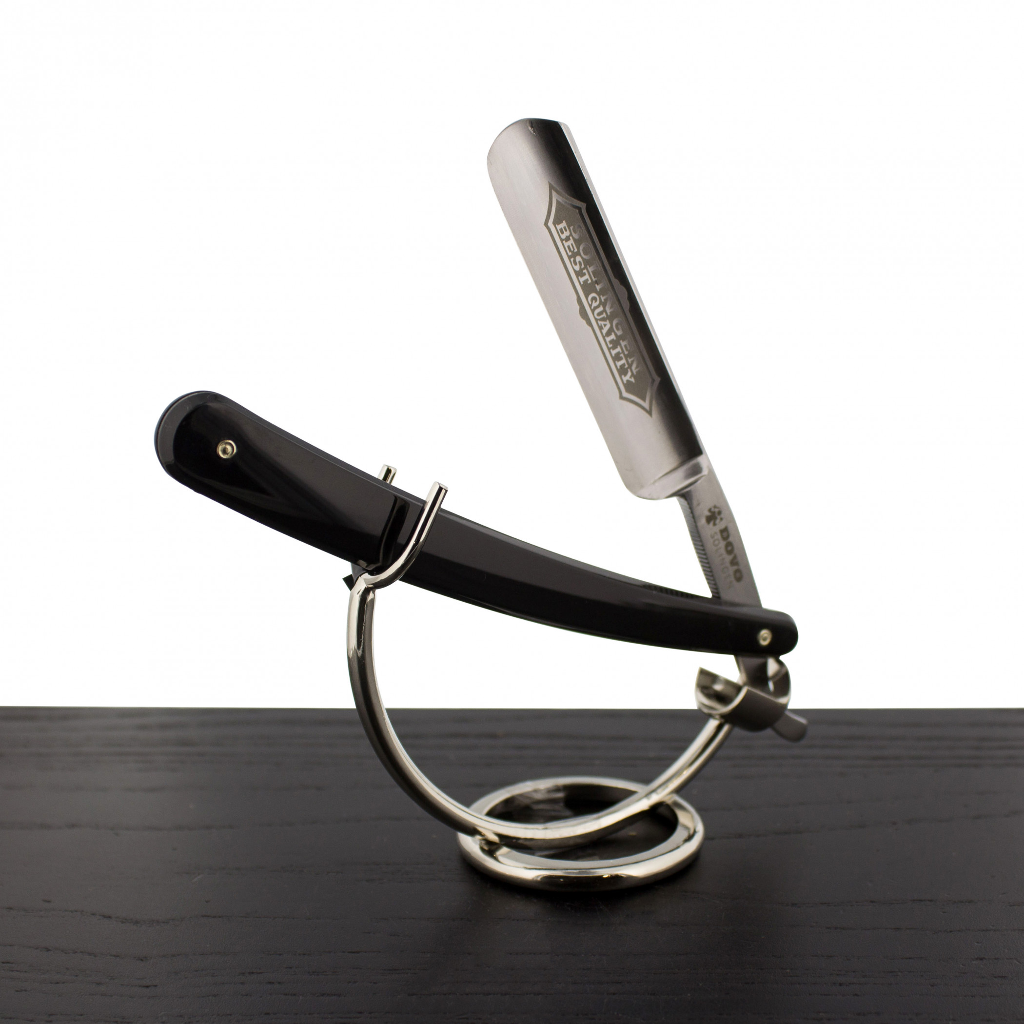 Product image 0 for Dovo 5/8" Black Handle Straight Razor